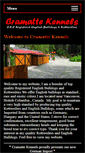 Mobile Screenshot of cramattekennels.com